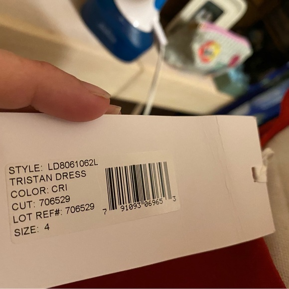 NWT Beautiful Elizabeth and James Tristan Red Dress - Designer - Picture 4 of 5